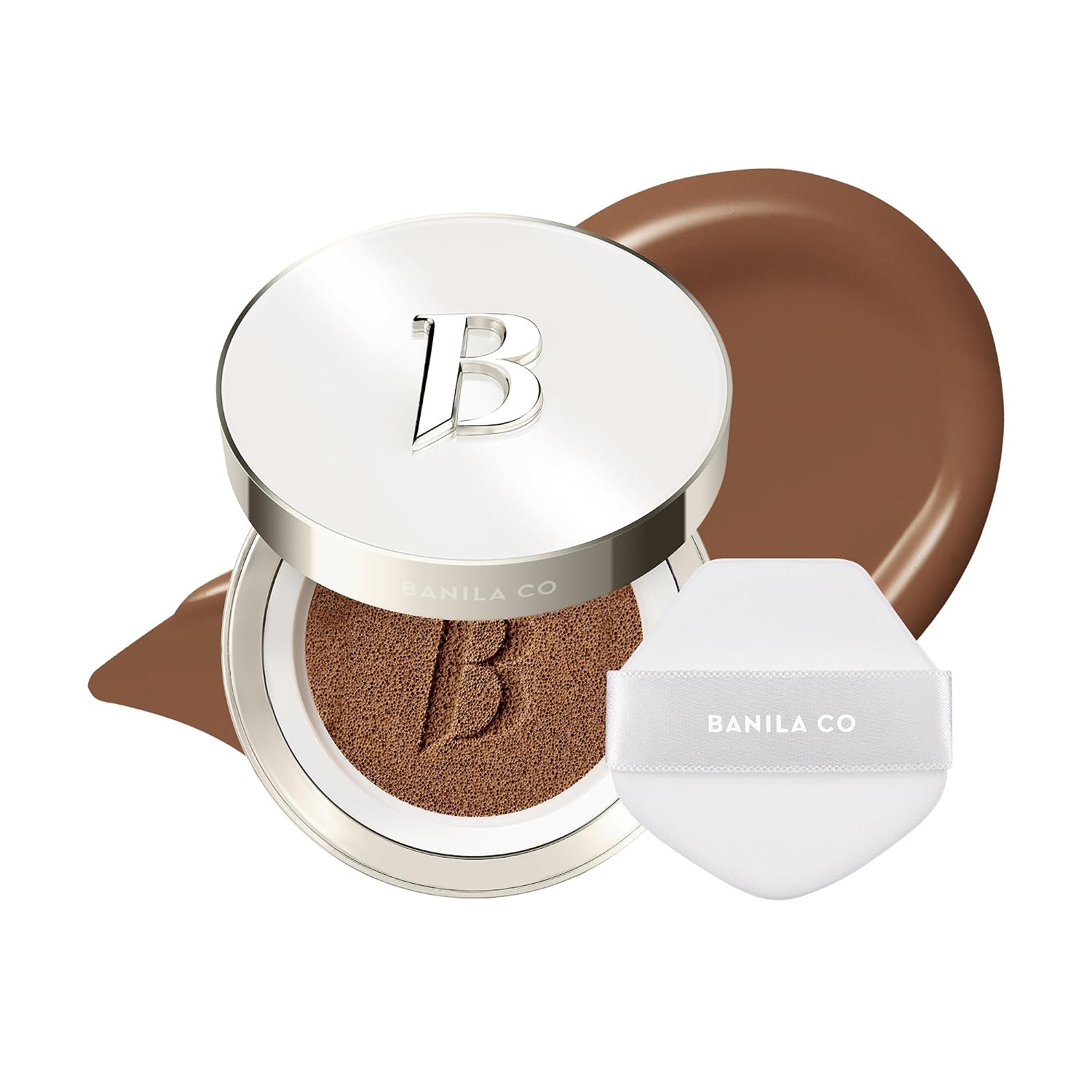 BANILA CO Covericious Cover Cushion foundation compact, 38N Chestnut