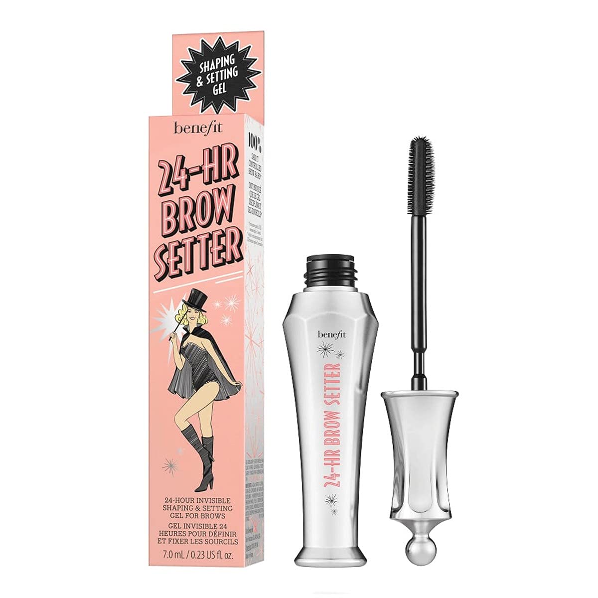Benefit 24-HR Brow Setter setting gel Clear — clear brow product packaging