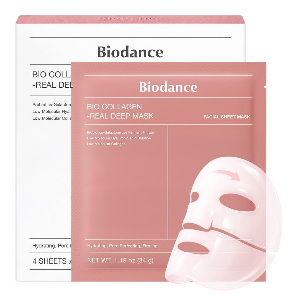 BIODANCE Bio-Collagen Real Deep Mask 4 Pack for an occasional hydration boost