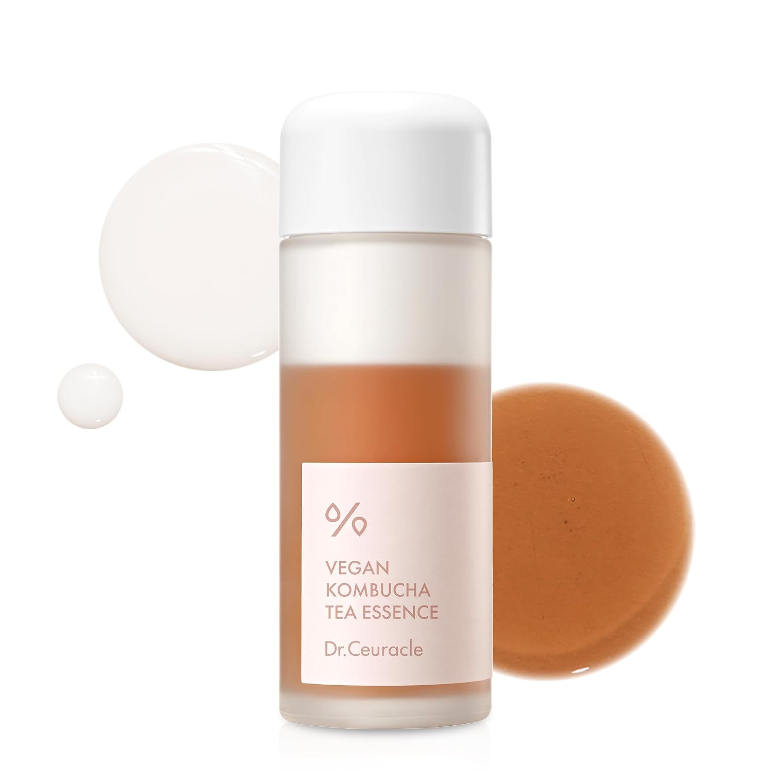 Dr. Ceuracle Vegan Kombucha Tea Essence milky toner bottle