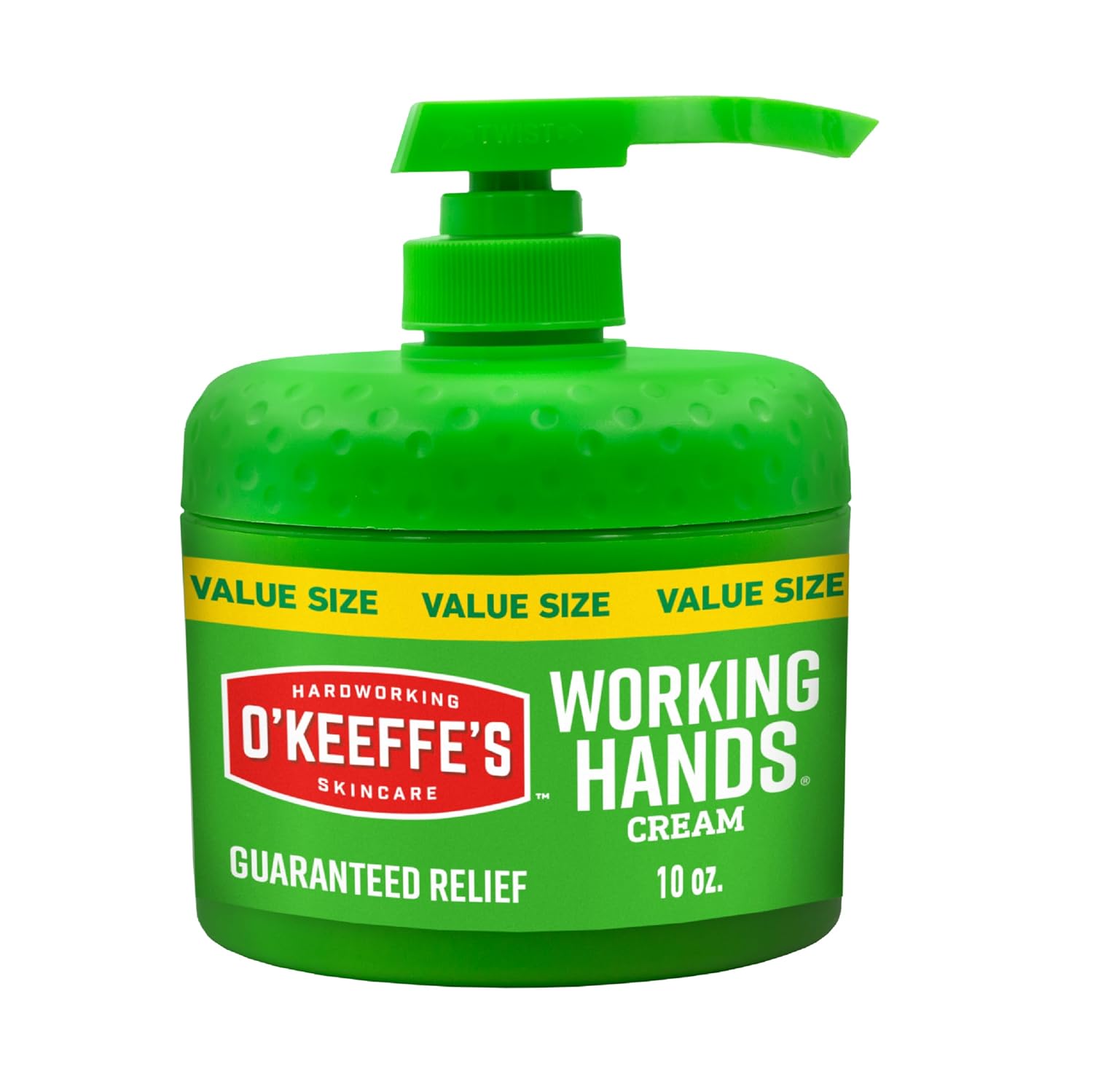 O’Keeffe’s Working Hands — 10 oz Pumpable Jar product packaging