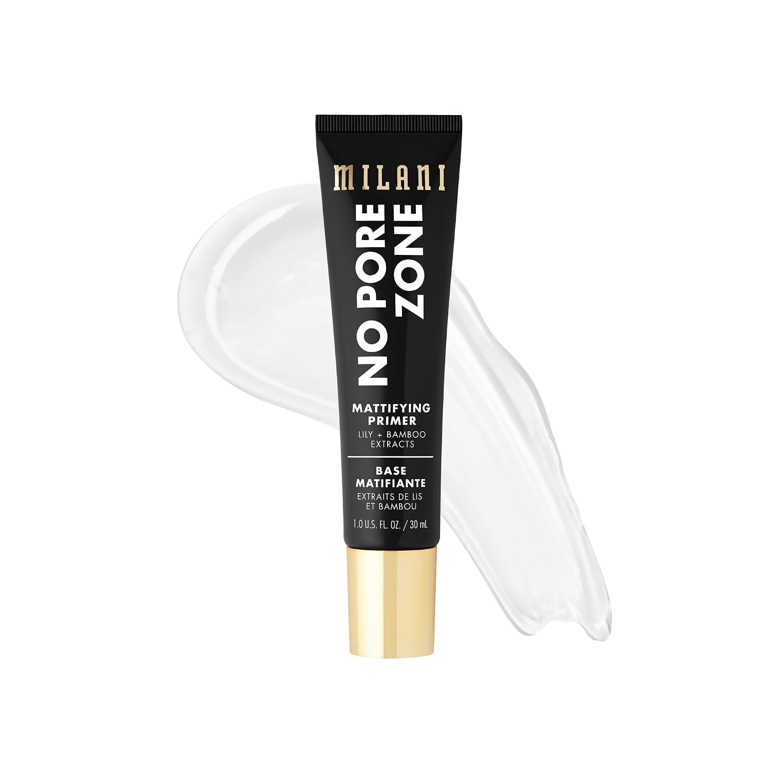 Milani No Pore Zone Mattifying Primer, 1 fl oz, product packaging