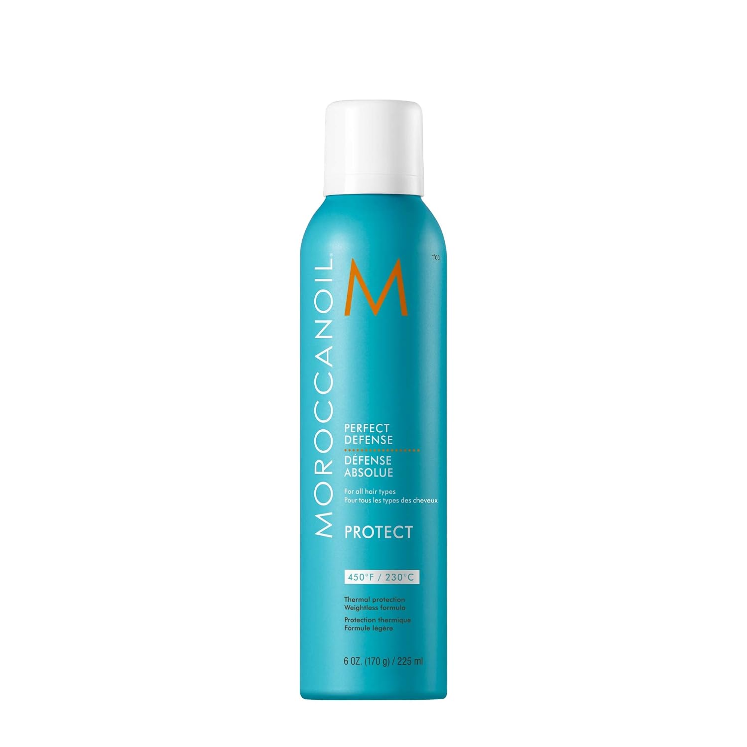 Moroccanoil Perfect Defense Heat Protectant, 6 fl oz, product packaging