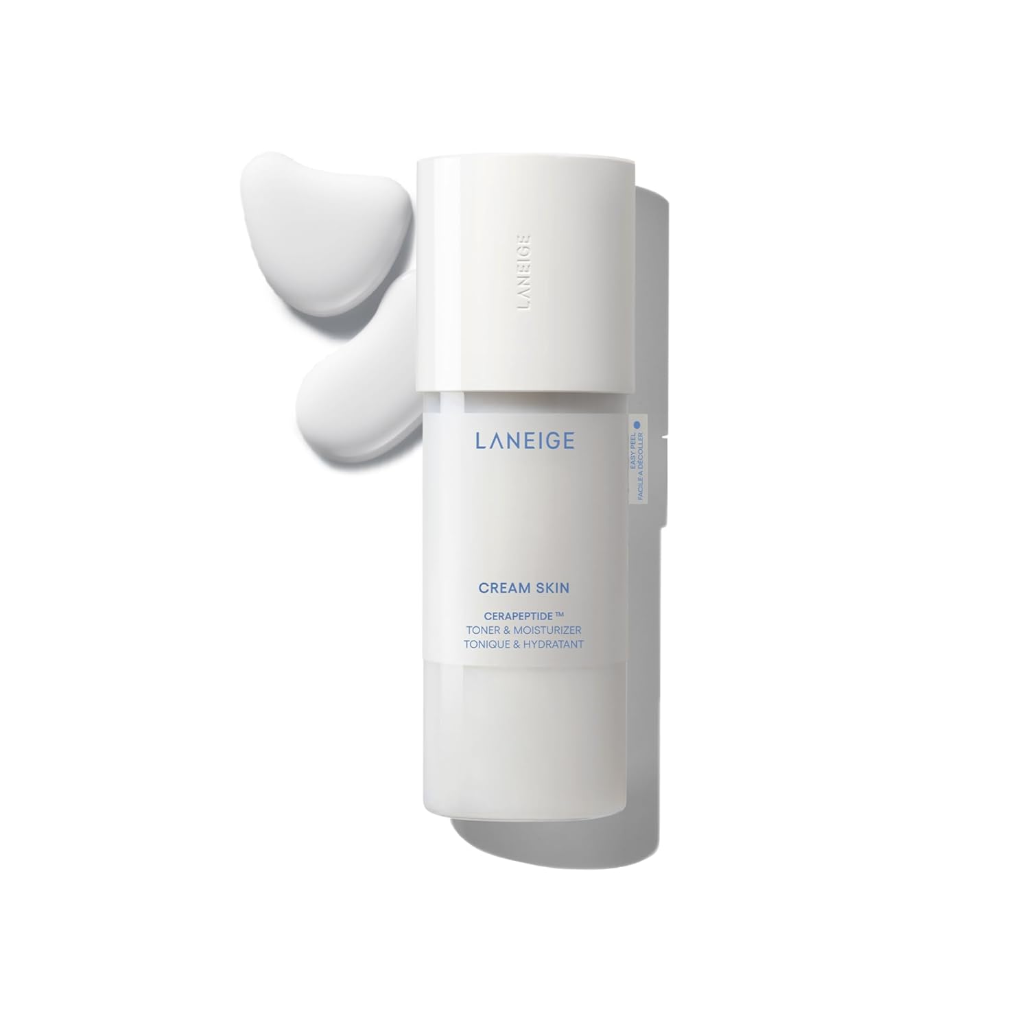LANEIGE Cream Skin Cerapeptide Toner and Moisturizer for a hydrated semi-glow routine