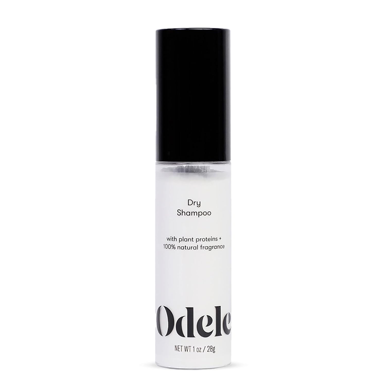Odele non-aerosol dry shampoo powder bottle