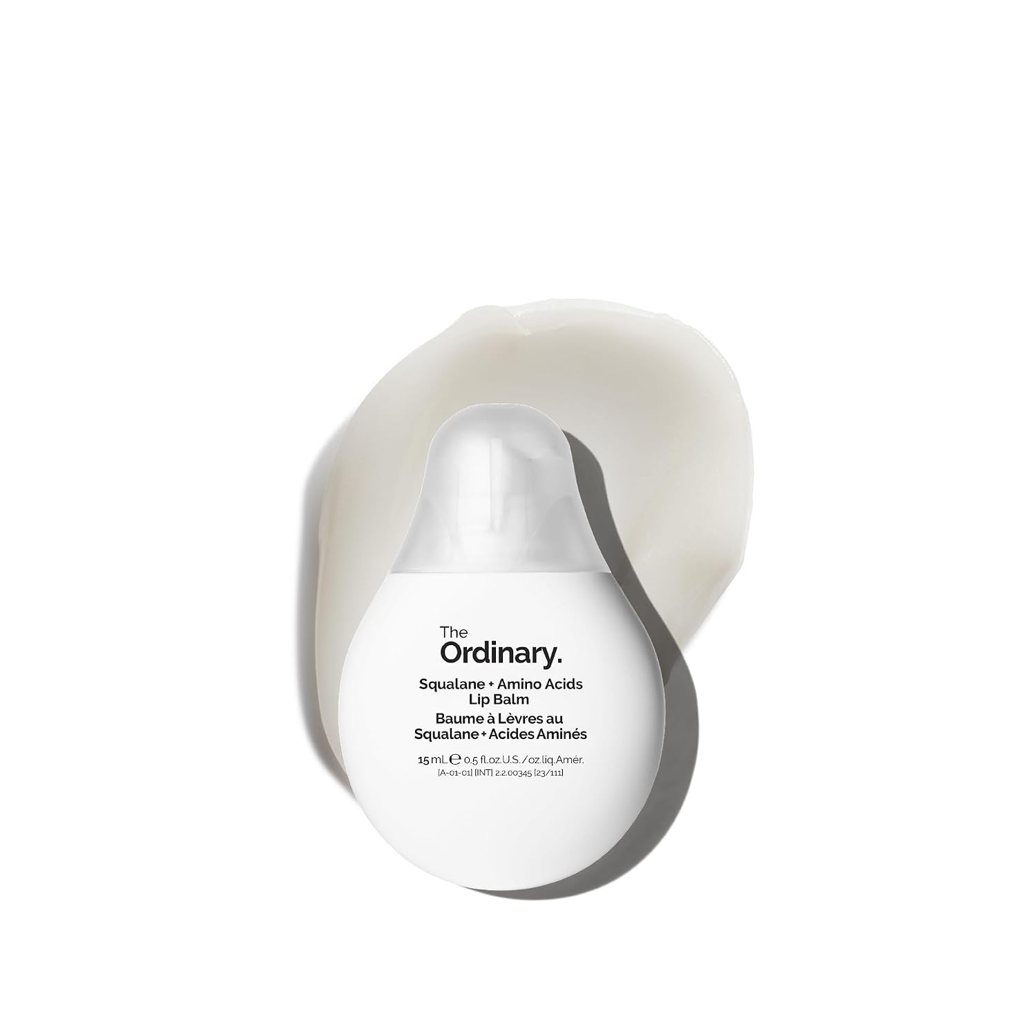 The Ordinary Squalane and Amino Acids Hydrating Lip Balm tube