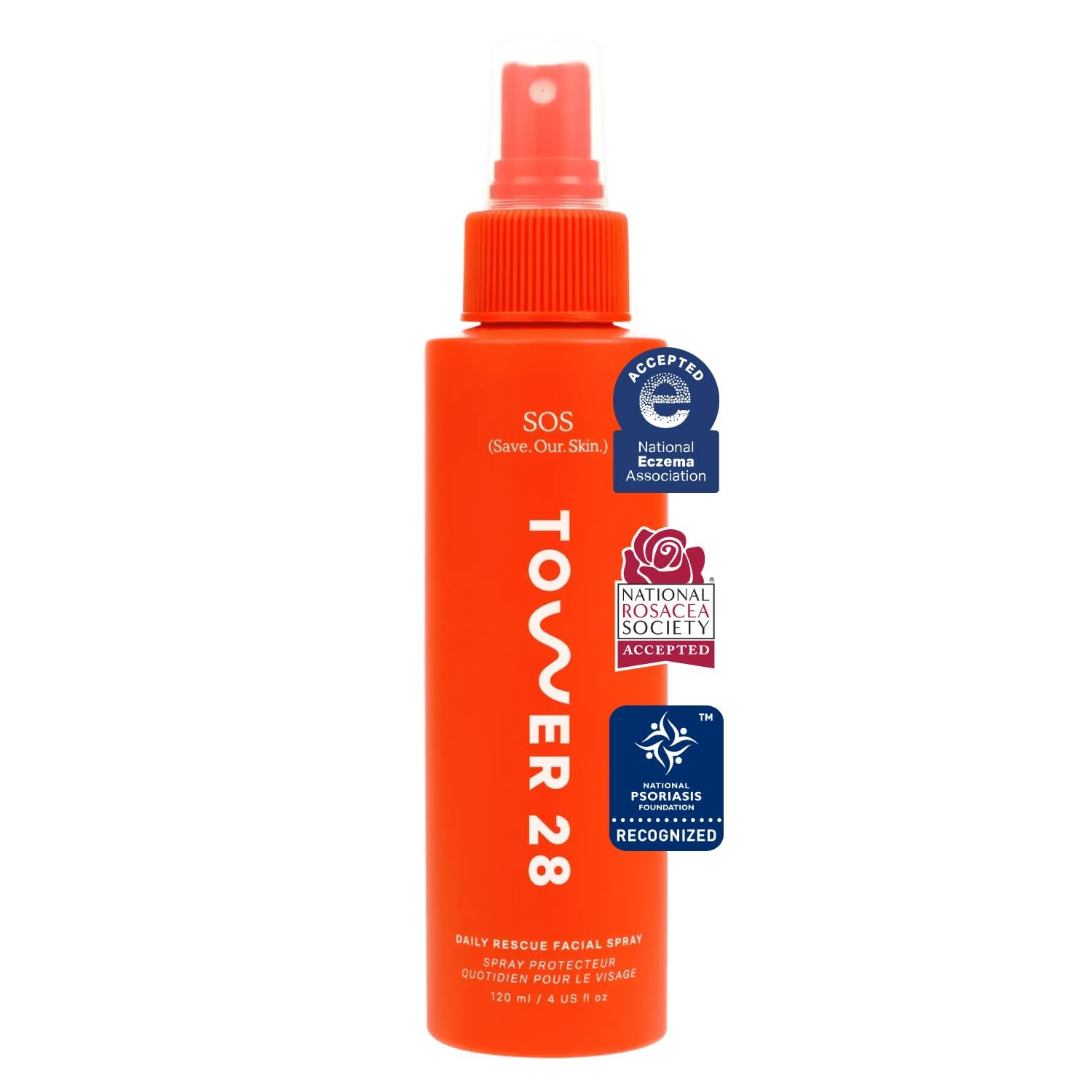 Tower 28 SOS Hypochlorous Acid Spray bottle