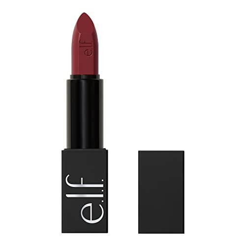 e.l.f. O Face Satin Lipstick in Shameless pink plum